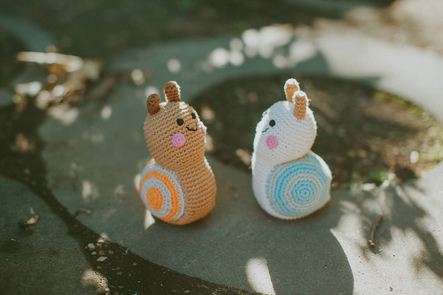 Baby Snail Rattle β Garden-Themed Toy
