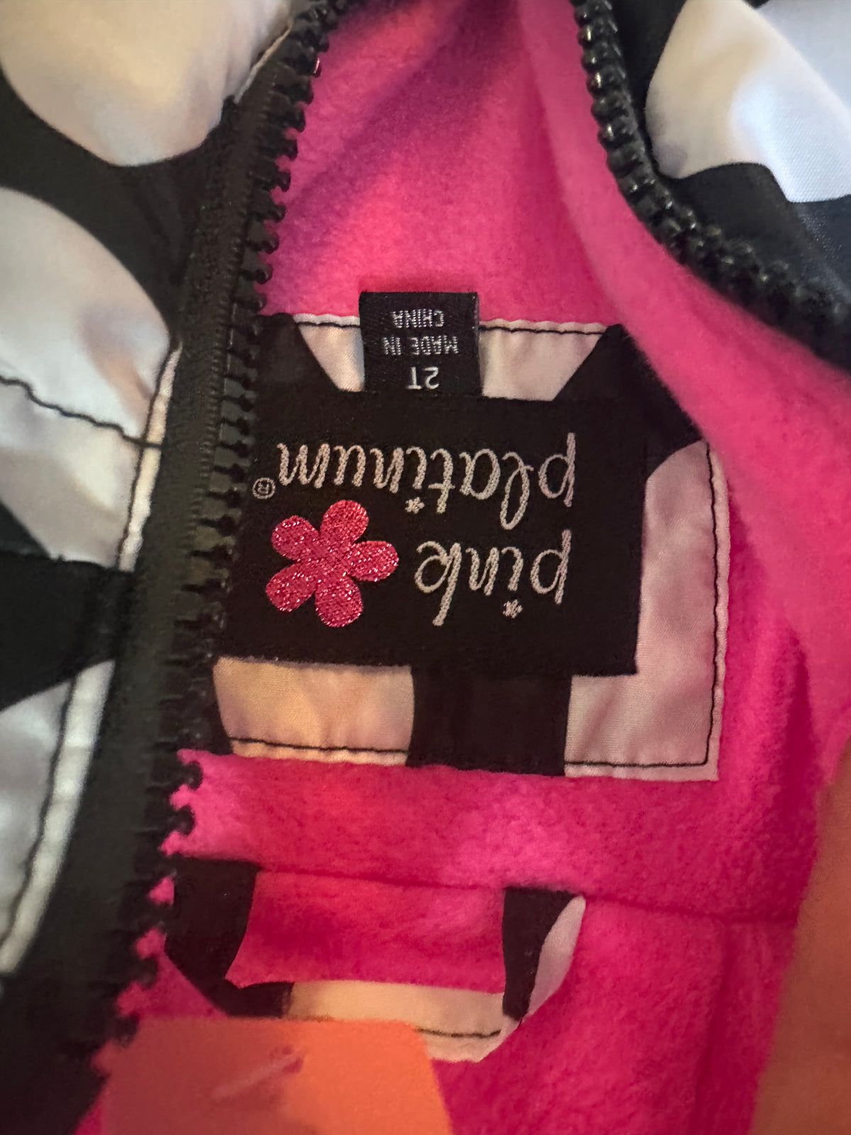 2T Pink Platinum Coat