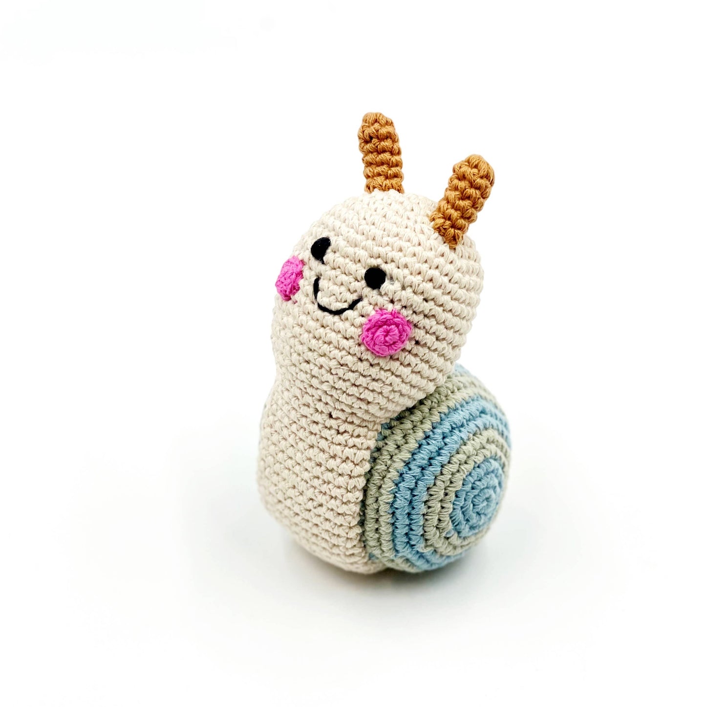 Baby Snail Rattle β Garden-Themed Toy