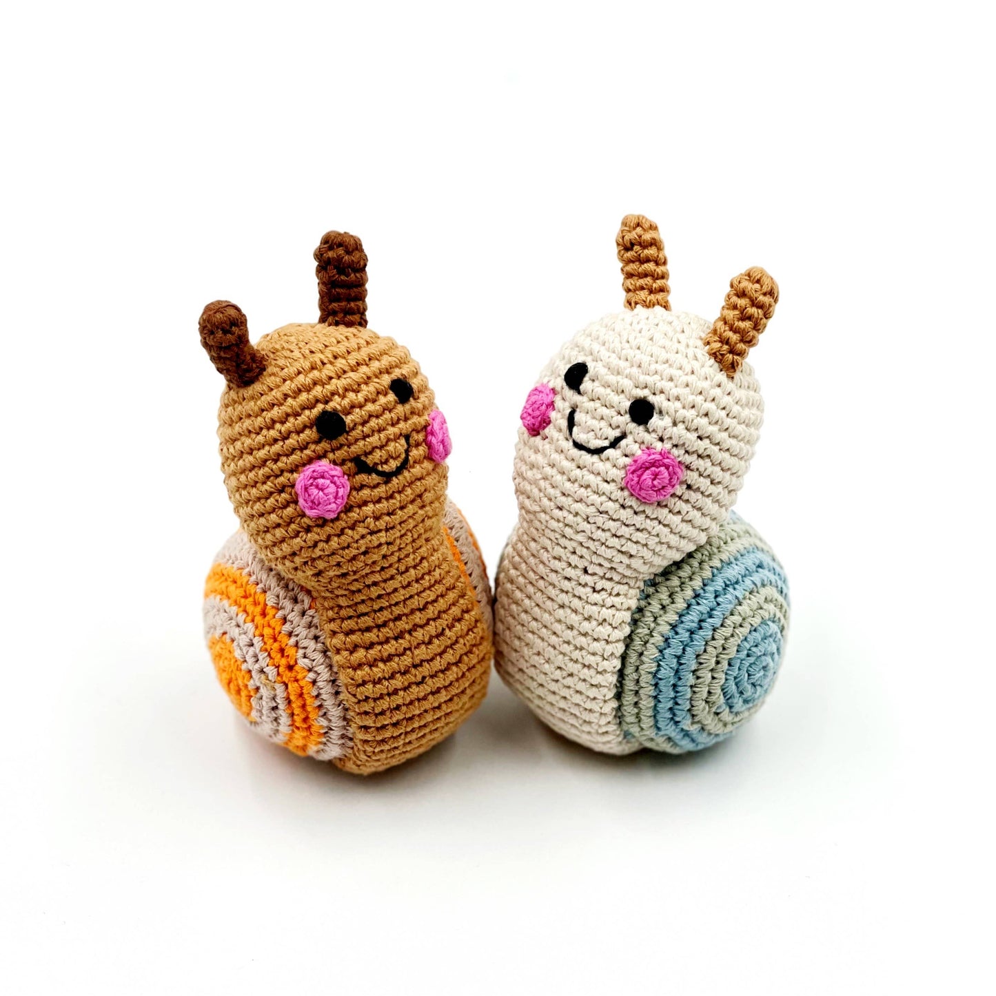 Baby Snail Rattle β Garden-Themed Toy