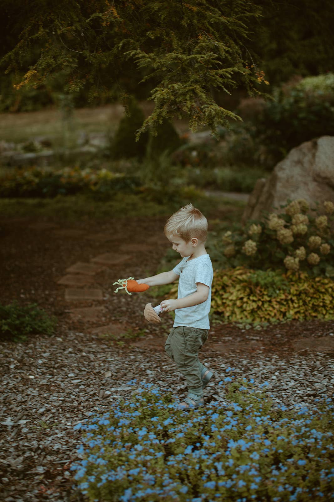 Pretend Play Food Rattle - Carrot