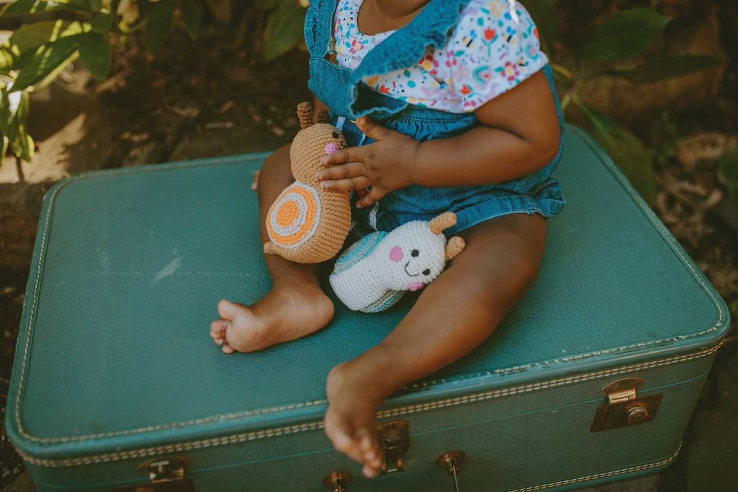 Baby Snail Rattle – Garden-Themed Toy