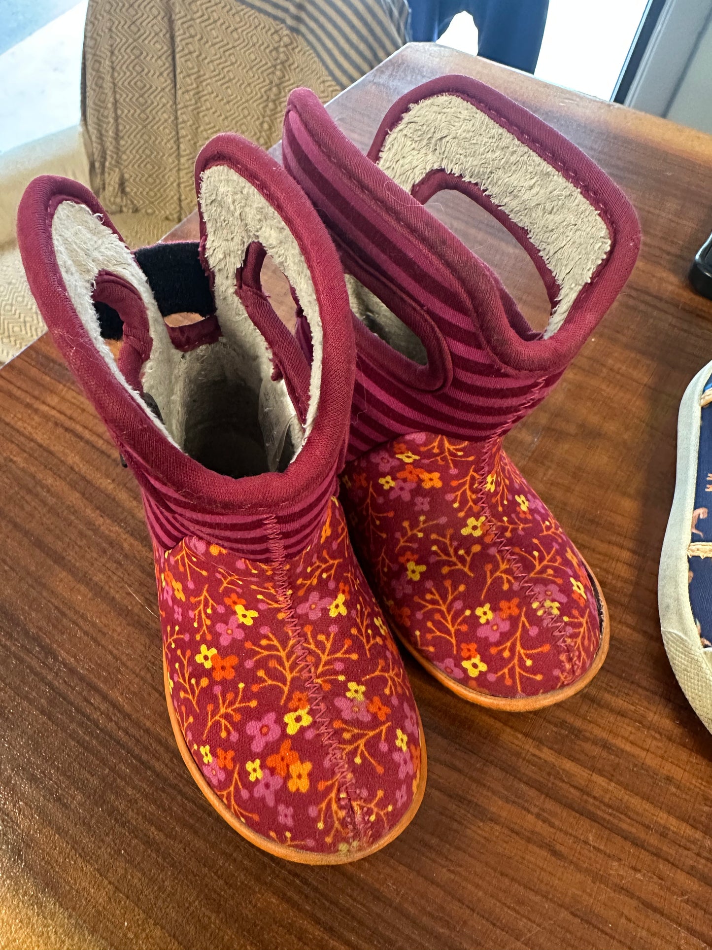 Floral Print Bogs