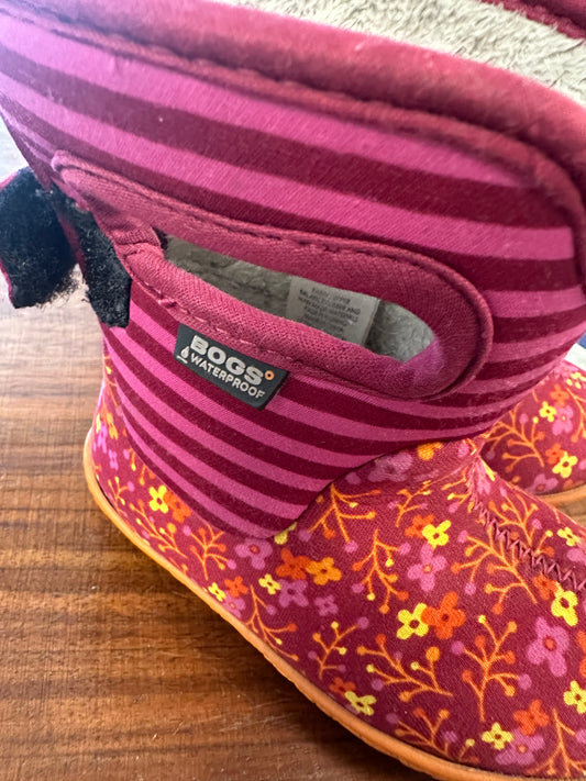 Floral Print Bogs