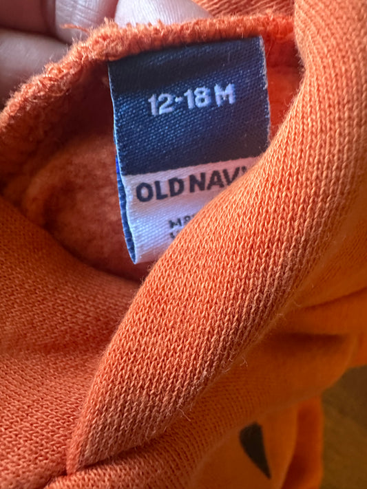 18M pumpkin outfit