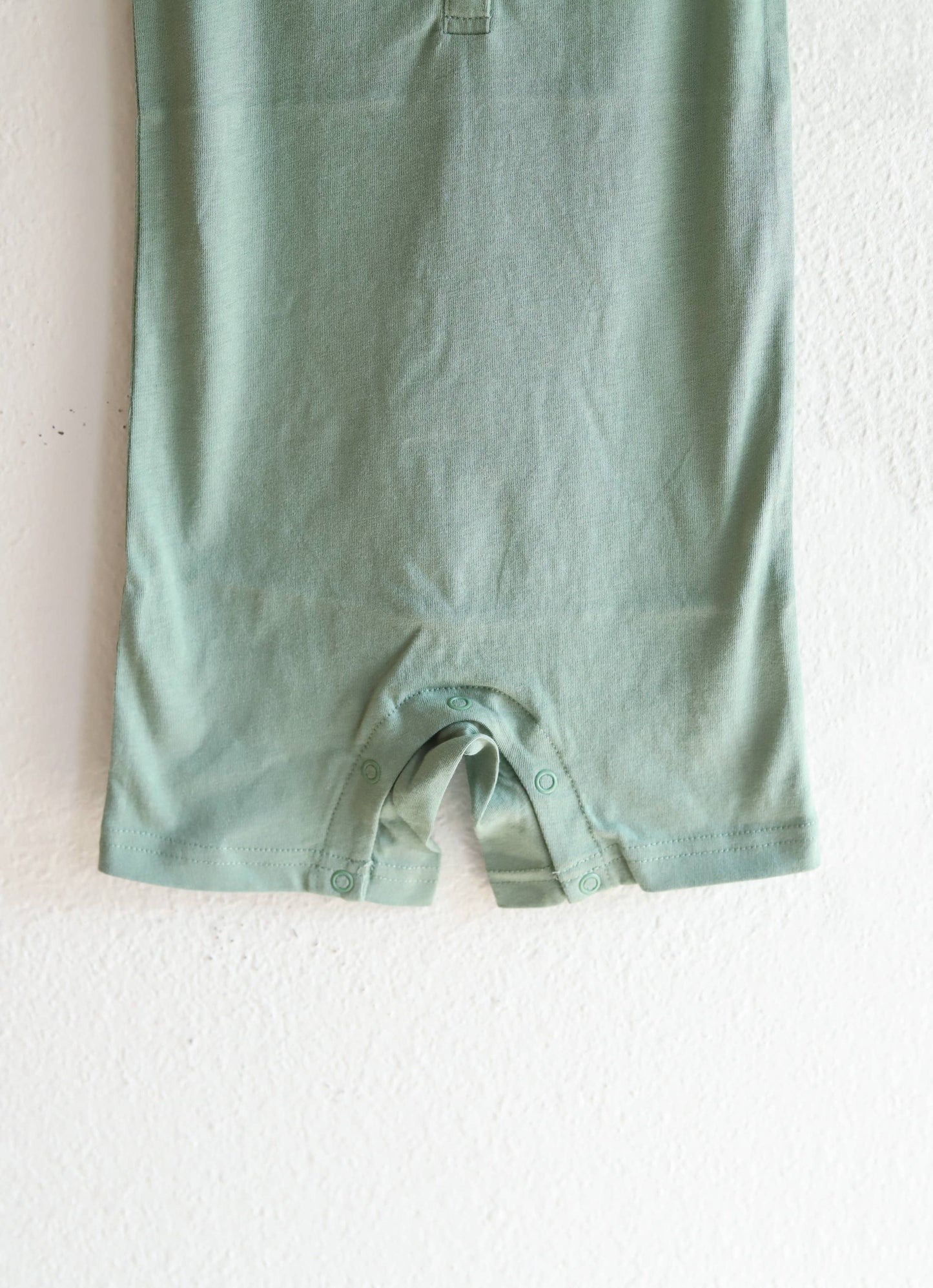 Green Baby Romper, Baby Boy Clothes, Beach Baby Outfit