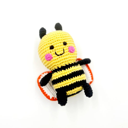 Baby Bumblebee Rattle – Garden-Themed Toy